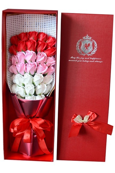 Hoa hộp hồng Màu kết hợp